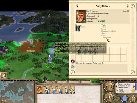 rome total war traits